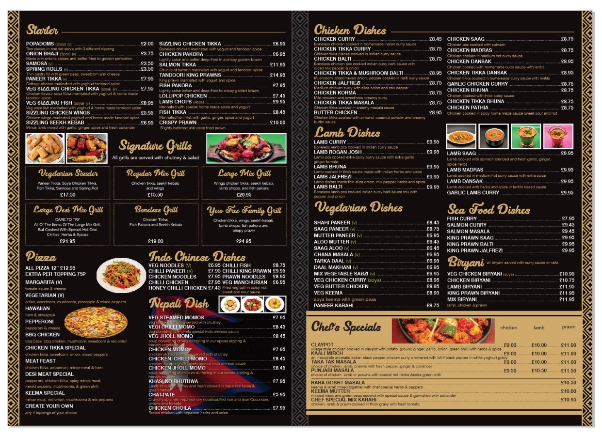 Menu Page 2